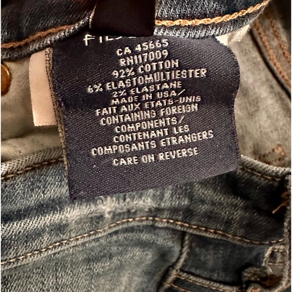 Fidelity Denim Gwen High Rise Skinny Jeans Size 26 - Picture 5 of 13